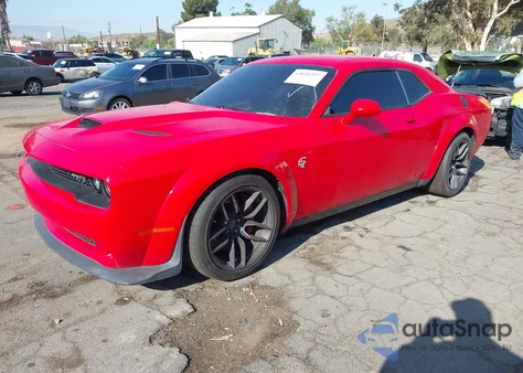 2018 Dodge Challenger Srt Hellcat Widebody z USA, uszkodzony, nr VIN 2C3CDZC97JH195810